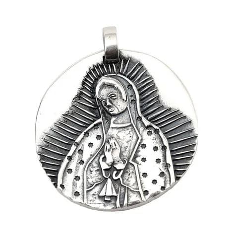 Medalla de Plata Virgen de Guadalupe Doblon