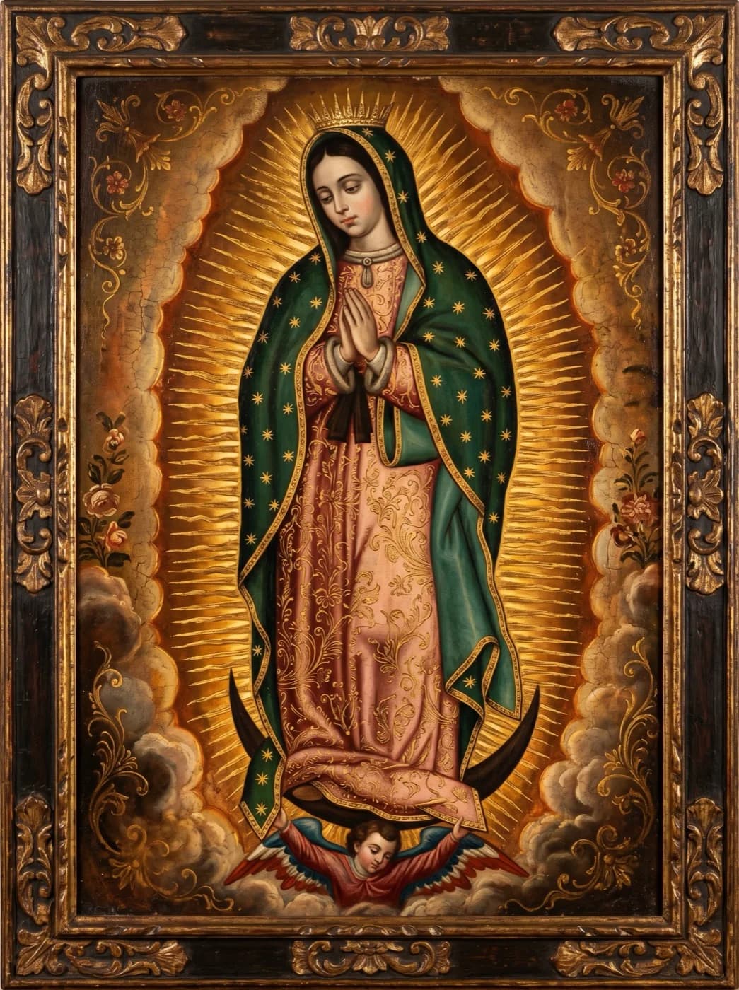 Imagen de la Virgen de Guadalupe — Imagen clásica de la Virgen de Guadalupe