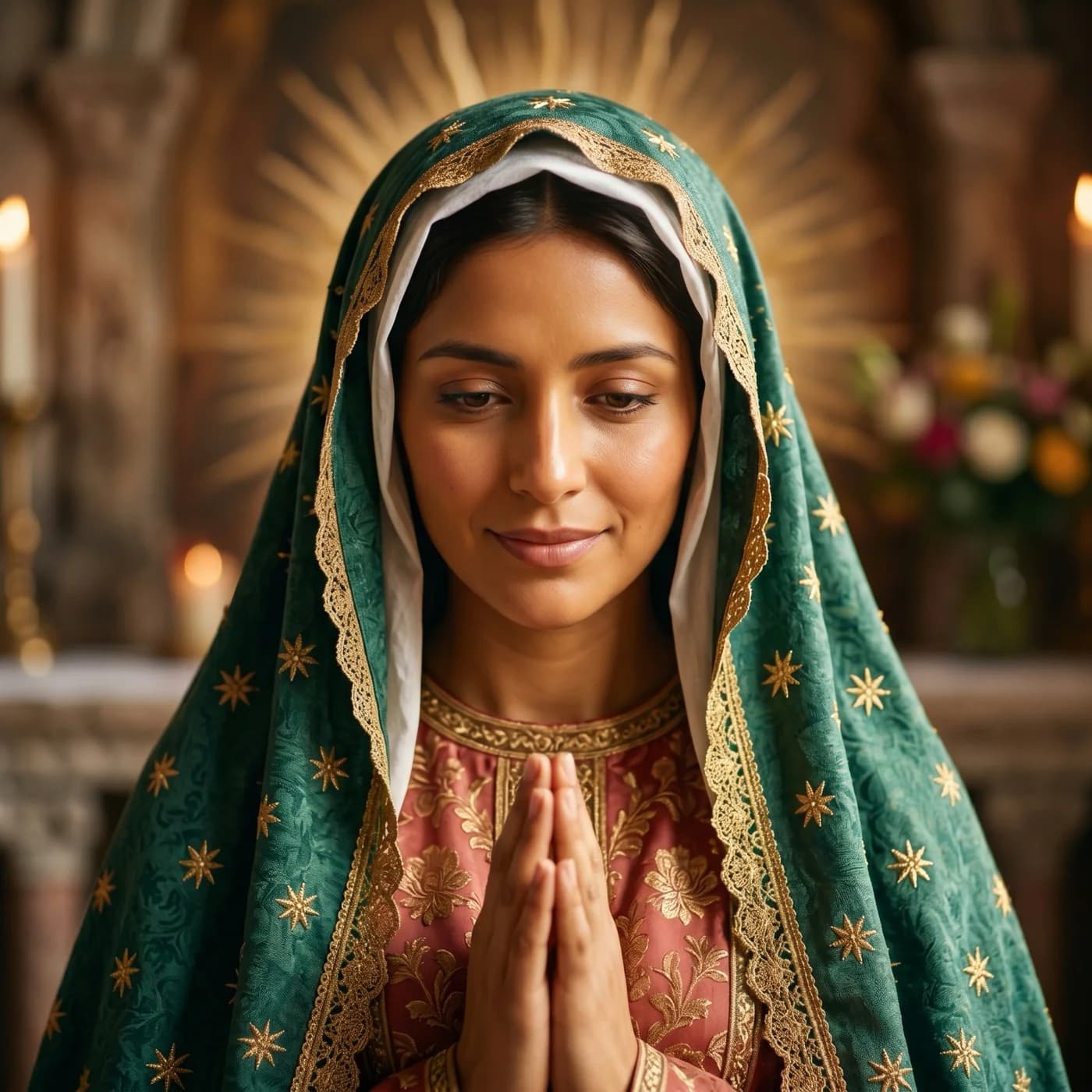 Imagen de la Virgen de Guadalupe — Imagen de la Virgen de Guadalupe para foto de perfil