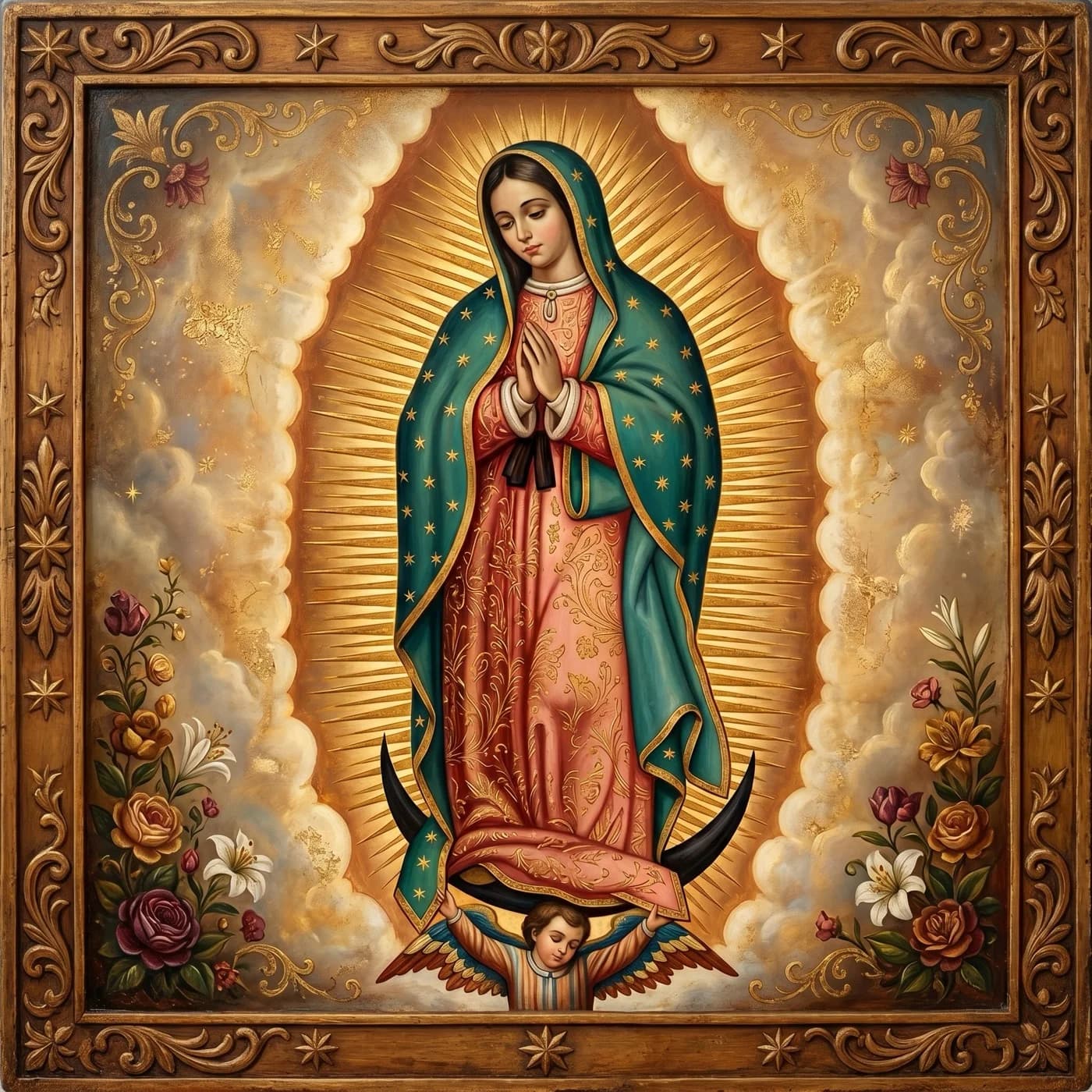 Imagen de la Virgen de Guadalupe — Imagen de la Virgen de Guadalupe para compartir