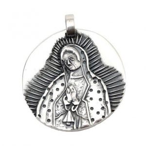 Medalla de Plata Virgen de Guadalupe Doblon