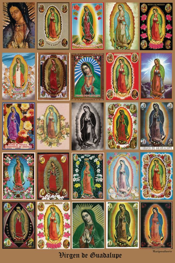 Imágenes de La Virgen de Guadalupe