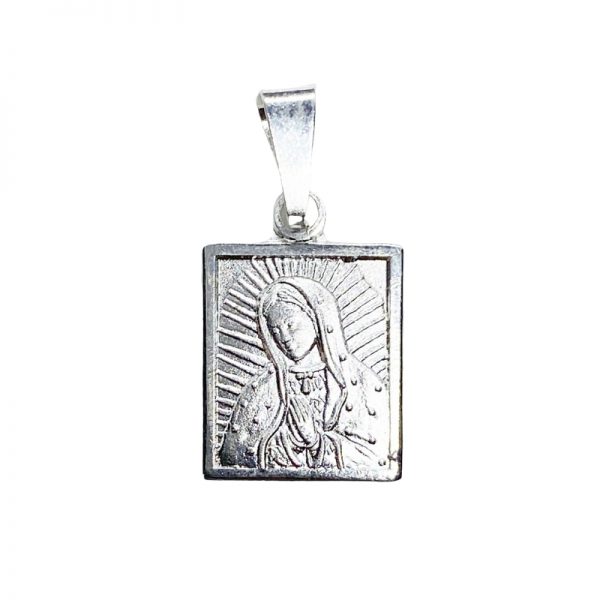 Medalla de plata de La Virgen de Guadalupe
